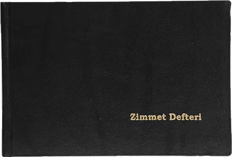 Zimmet Defteri 192 Yp. Ciltli