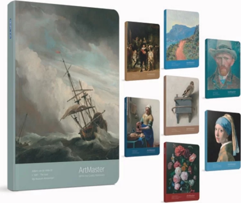 Art Master Sert Kapak Defter 17X24 Düz 120 Yaprak (5535)