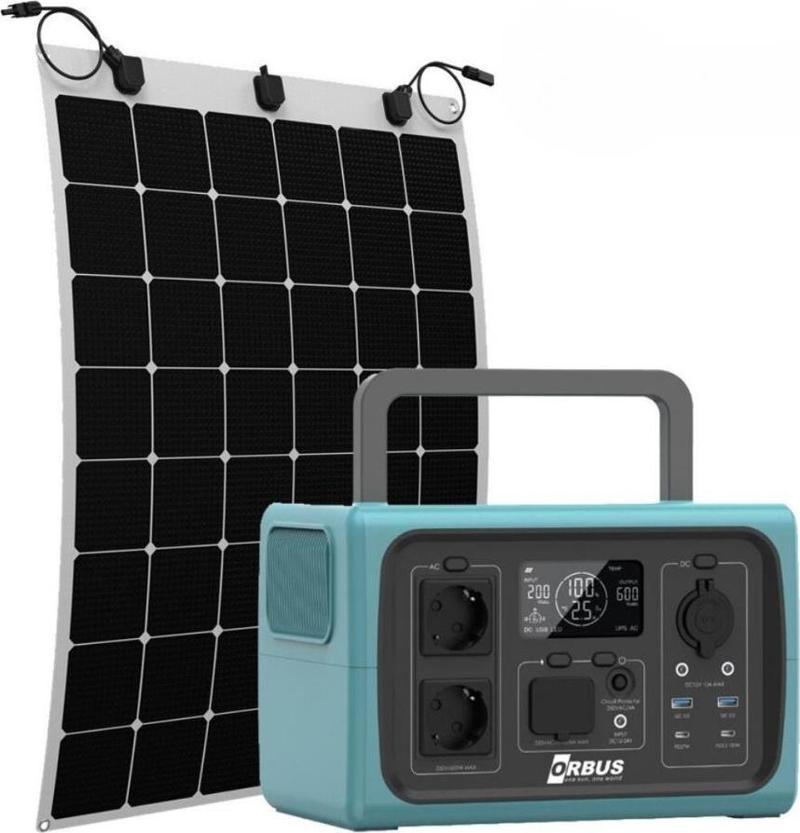 600W ORBUS Taşınabilir ve 110W Esnek Pane
