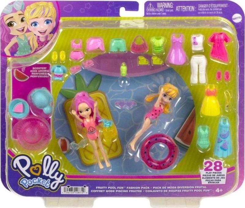 Polly Pocket ve Arkadaşları Farklı Moda Aksesuarları Oyun Setleri