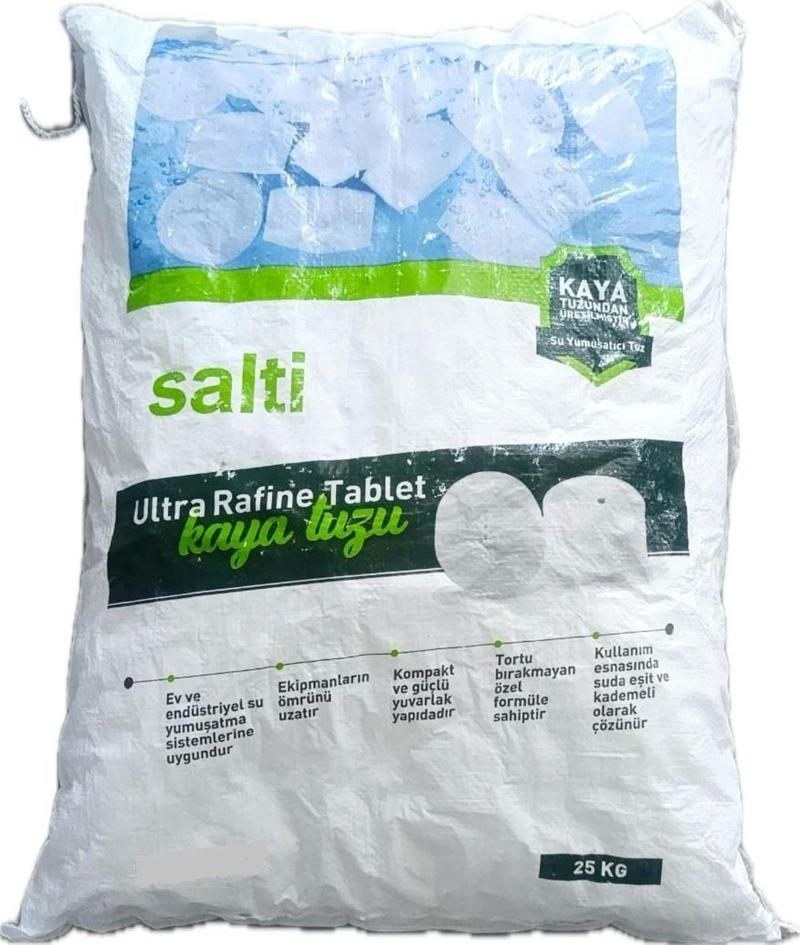 Rafine Kaya Tuzu / Tablet Tuz / Su Yumuşatıcı 25 Kg