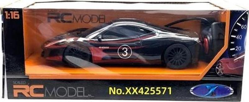 s Scaled Rc Model 27 Mhz Full Fonksiyonlu Uzaktan Kumandalı Ferrari Siyah Araba QX3688 6