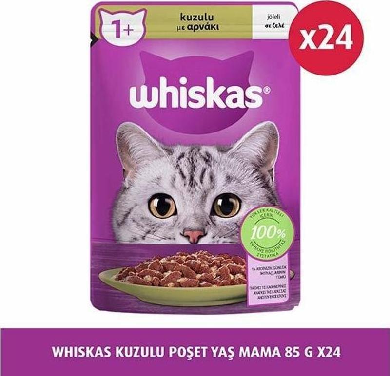 Kuzulu Poşet Yaş Mama 85 gr 24'lü