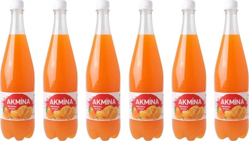 Mandalina Aromalı Maden Suyu 1 Lt X 6 Adet