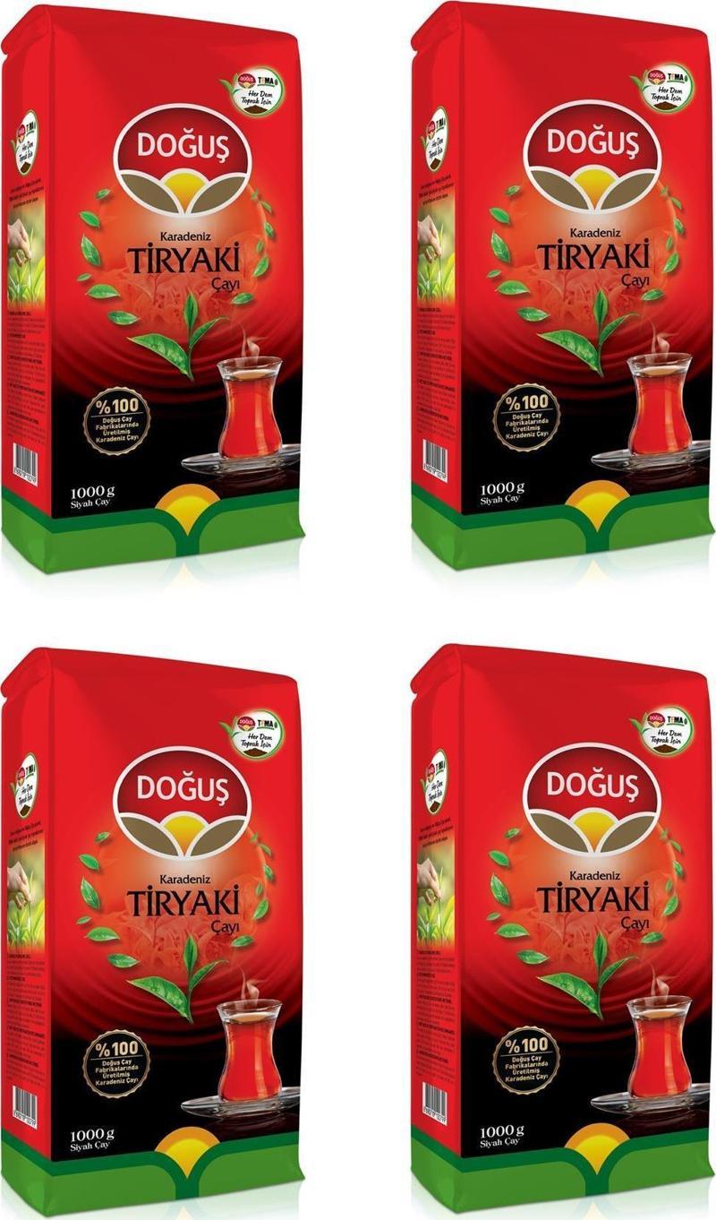 Karadeniz Tiryaki Çayı 1000 Gr X 4 Adet