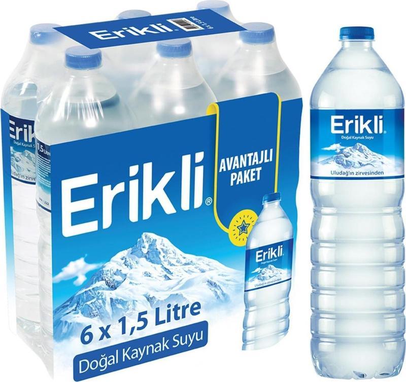 Doğal Kaynak Suyu 1,5 Lt X 6 Adet