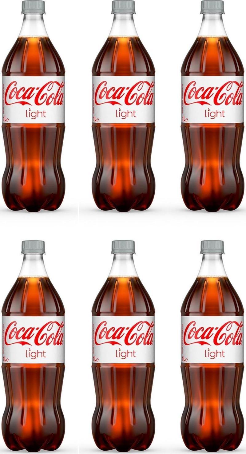 Coca Cola Kola Light 1 Lt X 6 Adet