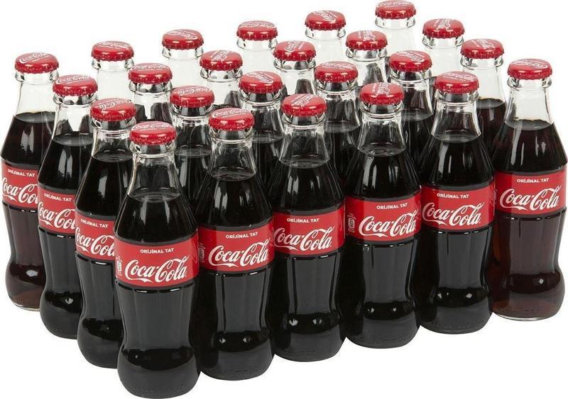 Coca Cola Kola Orijinal Tat Cam 200 Ml X 24 Adet