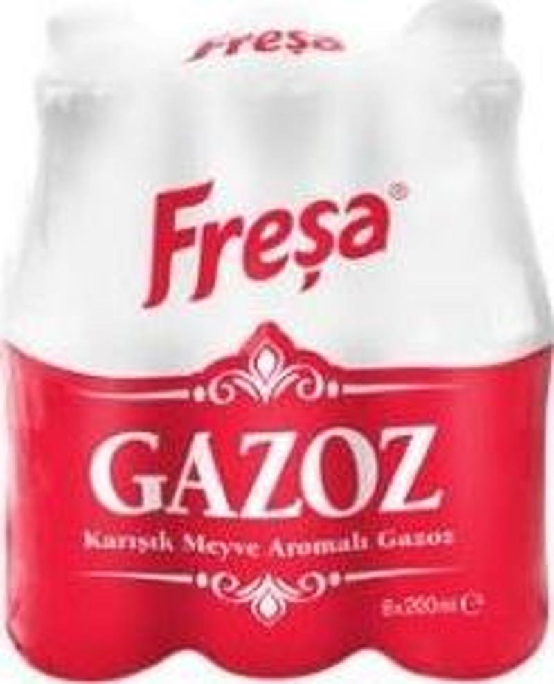 Karışık Meyve Aromalı Gazoz 200 Ml X 6 Adet