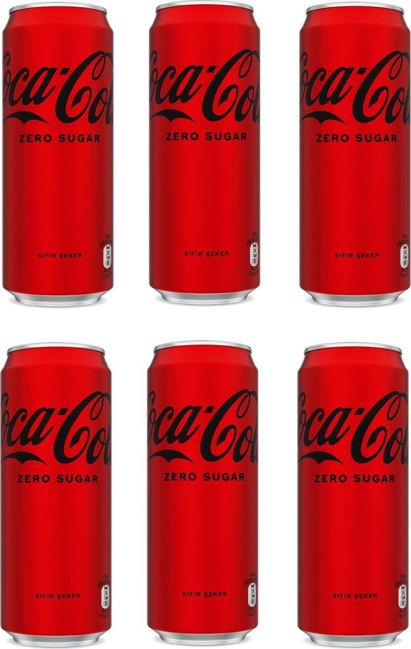 Coca Cola Kola Zero Sugar 330 Ml X 6 Adet