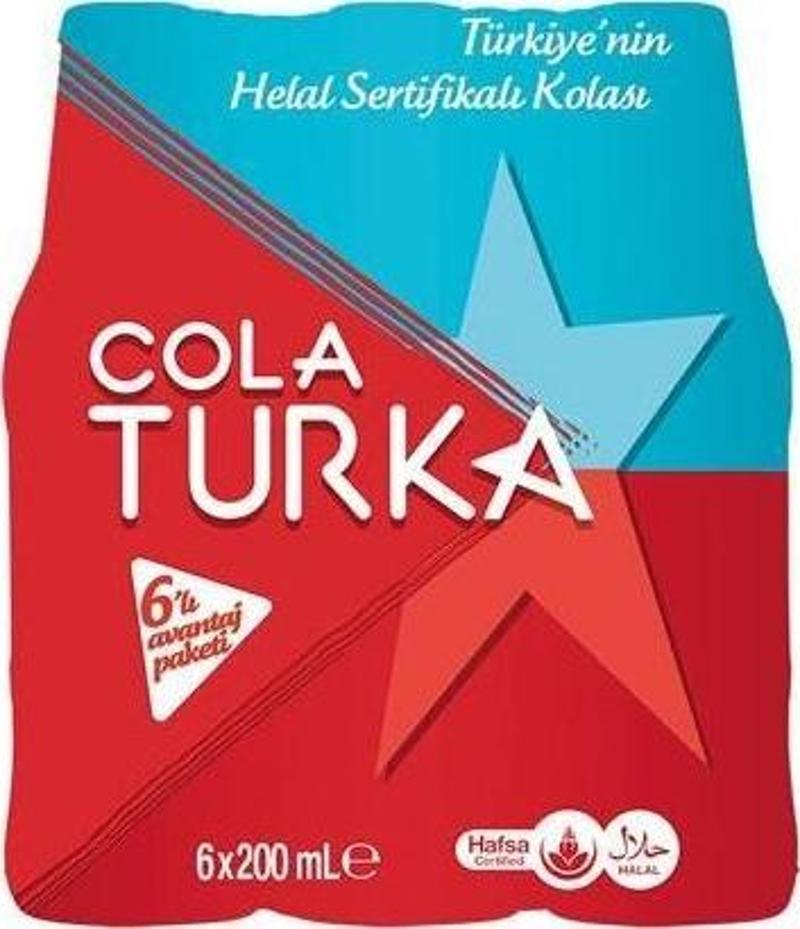 Kola Cam 200 Ml X 6 Adet
