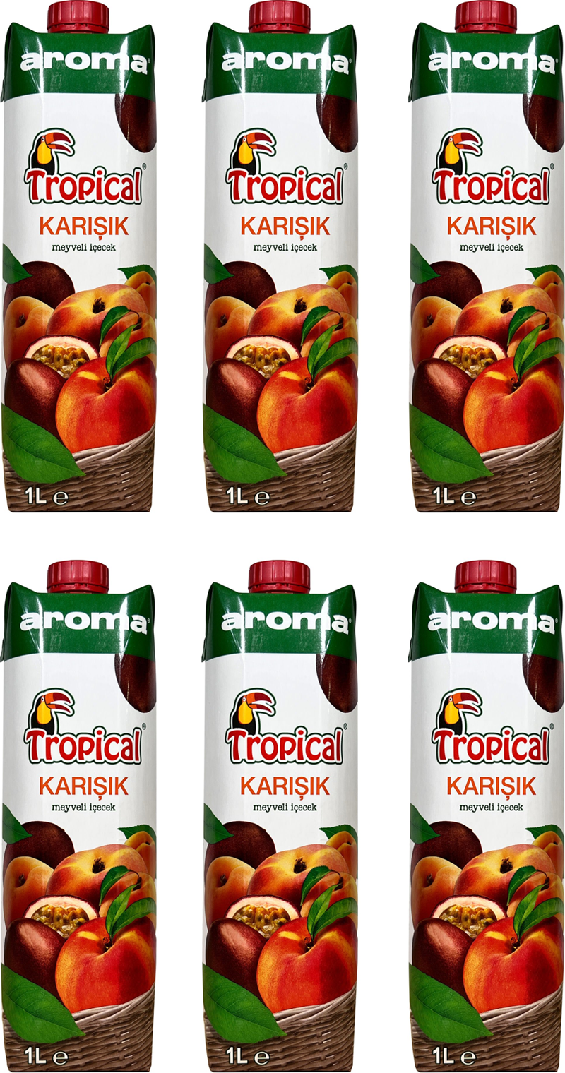 Tropical Karışık Meyveli İçecek 1 Lt X 6 Adet