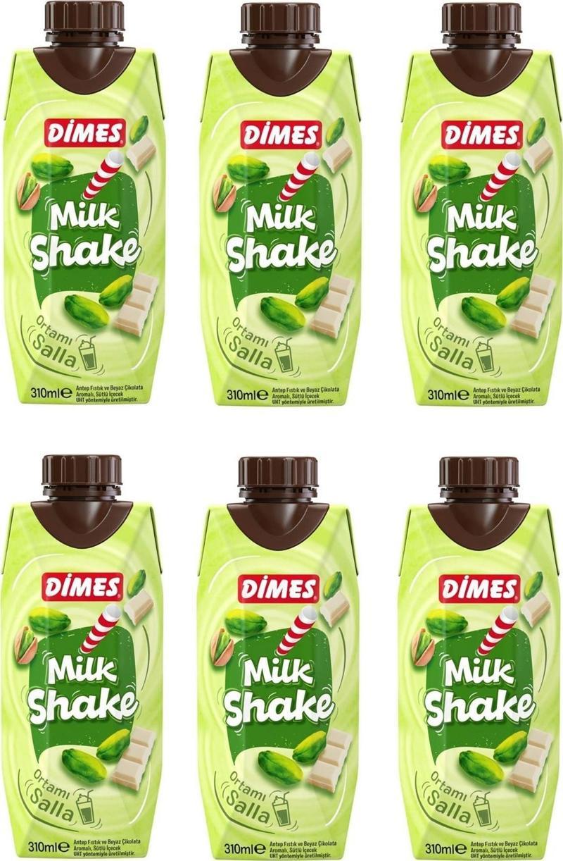 Milkshake Antep Fıstık Ve Beyaz Çikolata Aromalı 310 Ml X 6 Adet