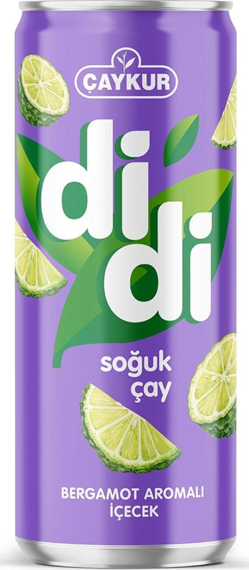 Çaykur Didi Bergamot Aromalı Soğuk Çay 250 Ml