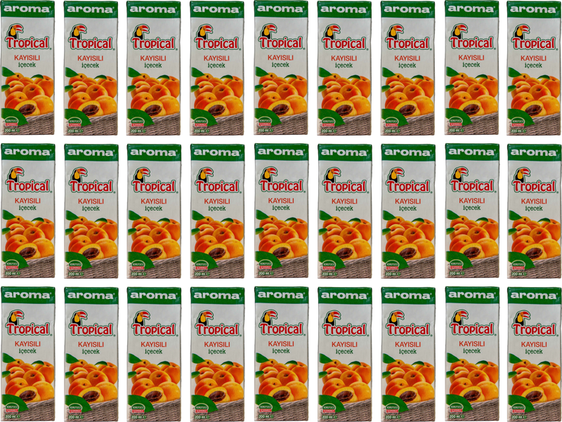 Tropical Kayısılı İçecek 200 Ml X 27 Adet