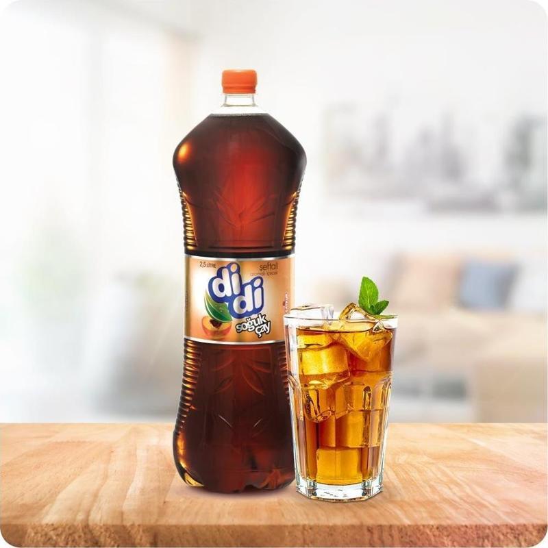 Çaykur Didi Şeftali Aromalı Soğuk Çay 2,5 Lt