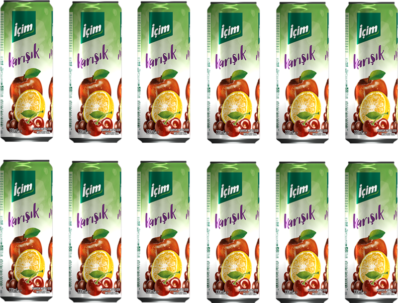 Meyve Suyu Karışık 330 Ml X 12 Adet