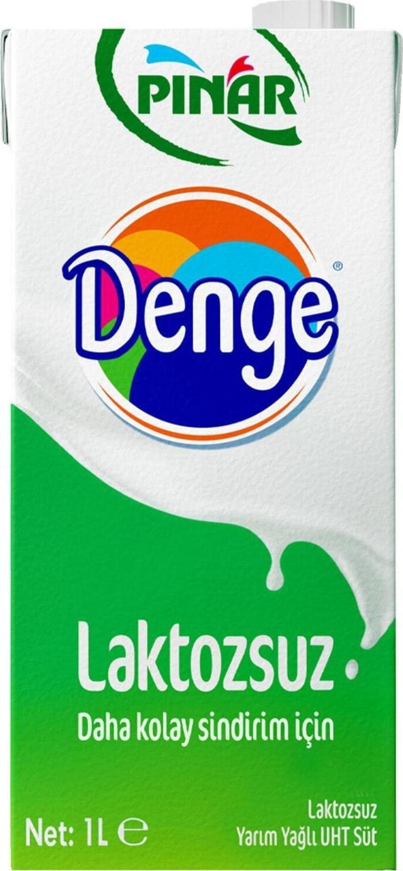 Denge Laktozsuz Süt 1 Lt