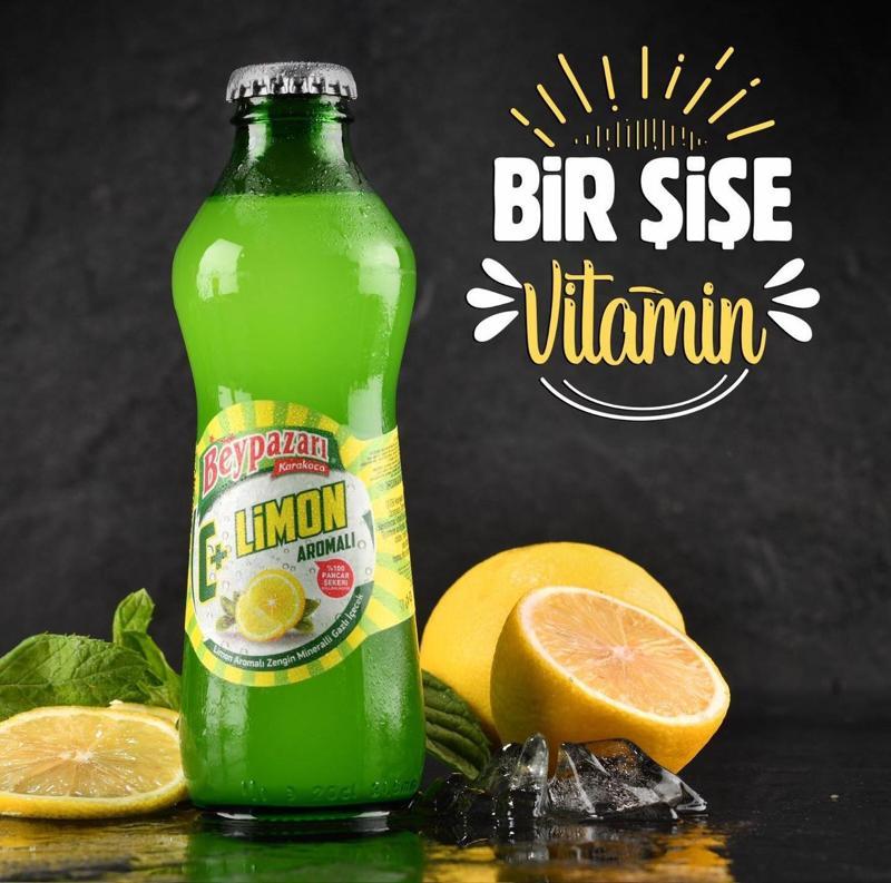 C Vitaminli Limon Aromalı Maden Suyu 200 Ml X 6 Adet