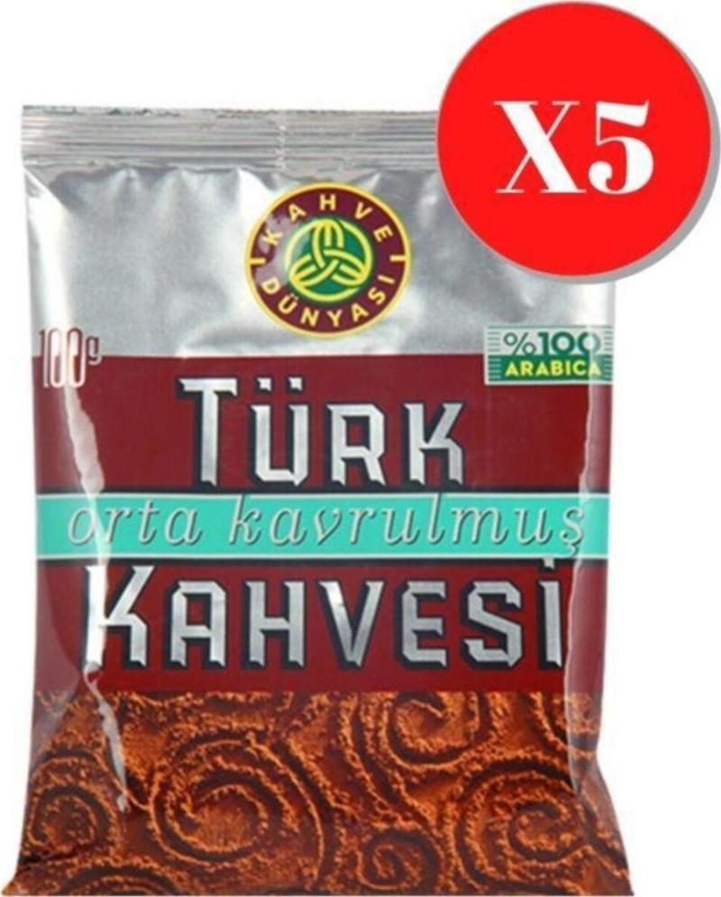 Türk Kahvesi 100Gr*5'Li