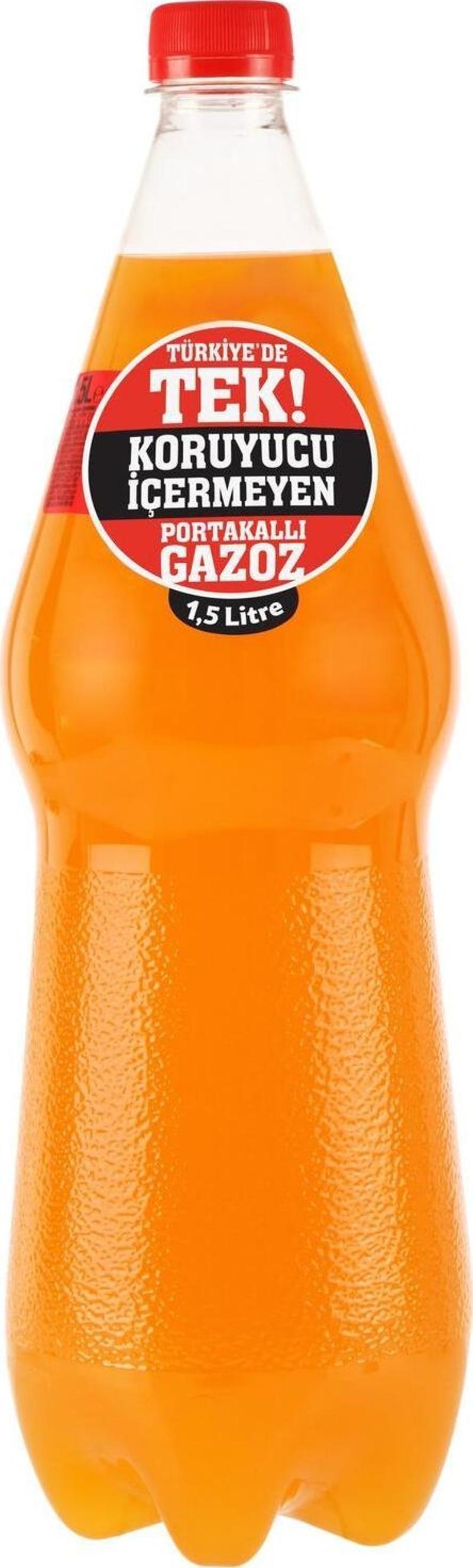 Efsane Gazozu Portakallı 1,5 Lt