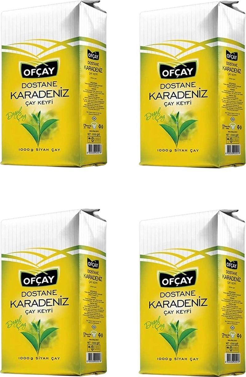 Dostane Karadeniz Çayı 1000 Gr X 4 Adet
