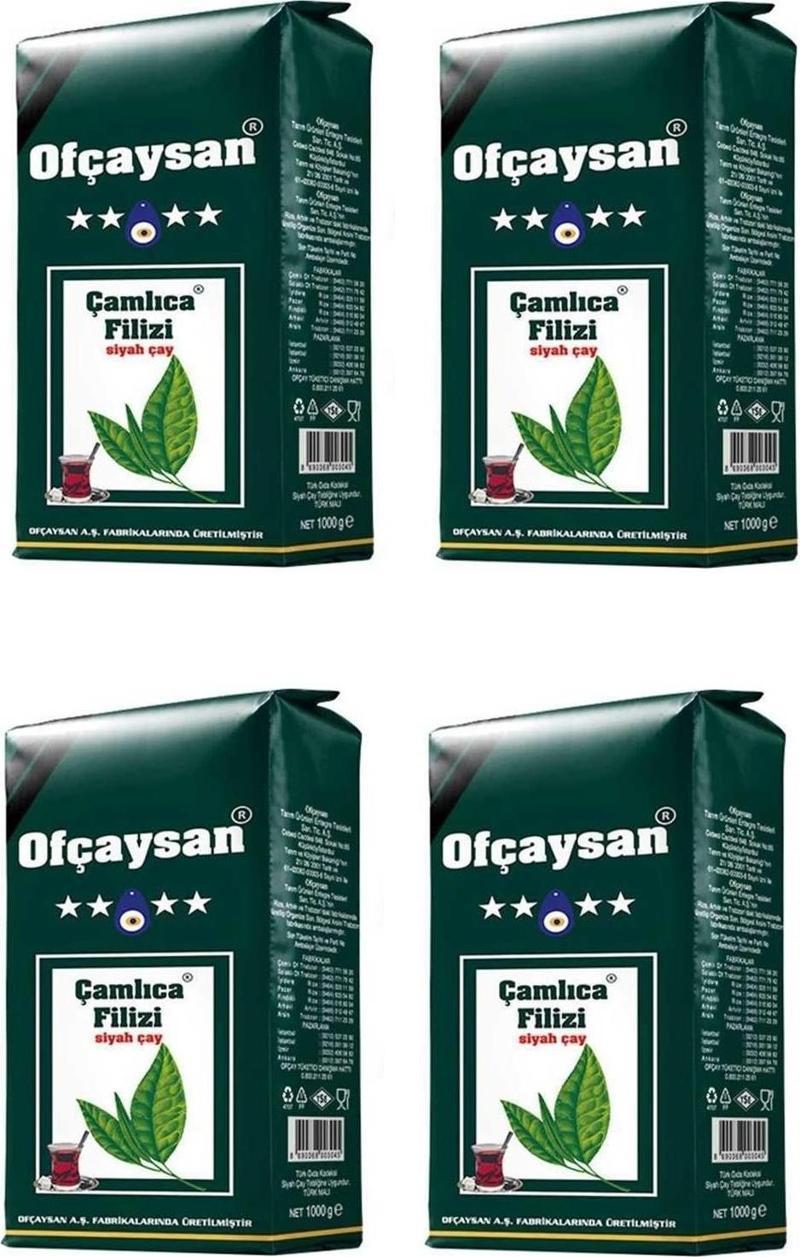 san Çamlıca Filizi Çayı 1000 Gr X 4 Adet