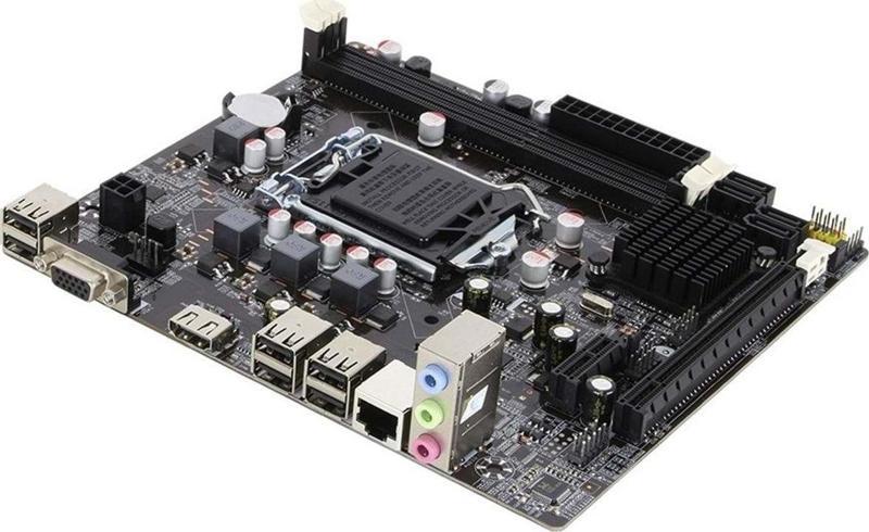 H61C Anakart 1155Pin Ddr3 1600Mhz Vga+Hdmı Intel Anakart Workte