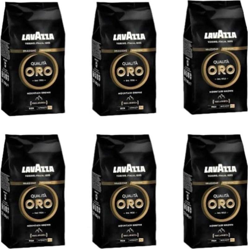 Oro Black Espresso Çekirdek Kahve 1 Kg X 6 (6Kg)