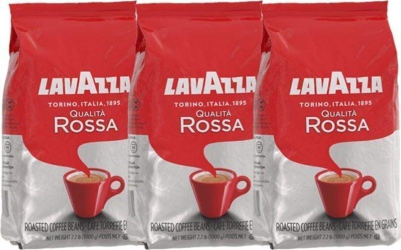 Qualita Rossa Çekirdek Kahve 3 X 1 Kg