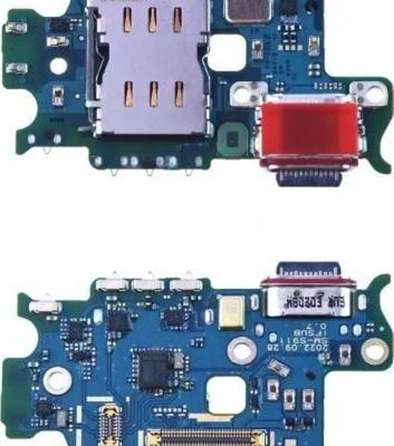 Samsung S23 S911 Şarj Soket Mikrofon Bordu Full
