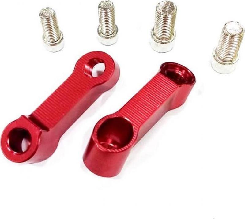 Ayna Uzatma Ve Genişletme Aparatı Kırmızı Düz Diş 10mm