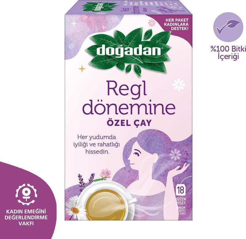 Regl Dönemine Özel Bitki Çayı