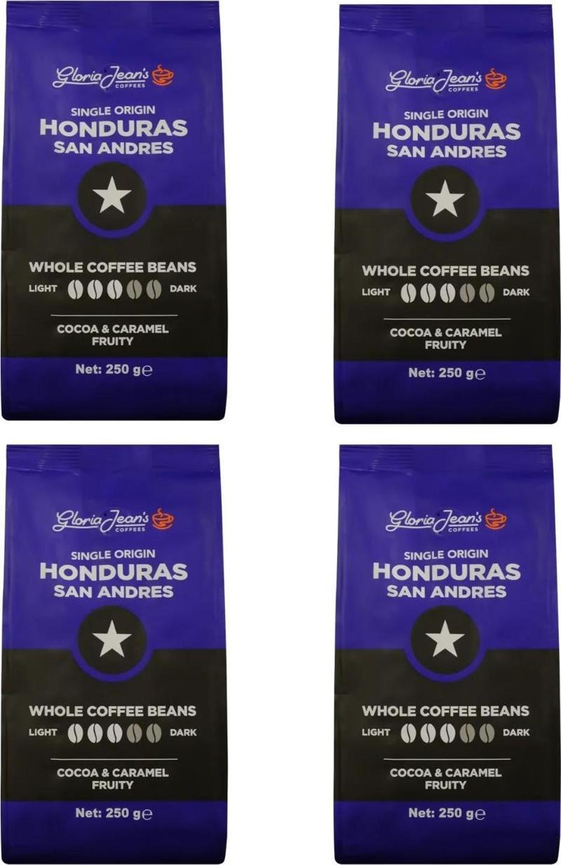 GLORİA JEAN'S HONDURAS SAN ANDRES 250 GR 4 LÜ PAKET