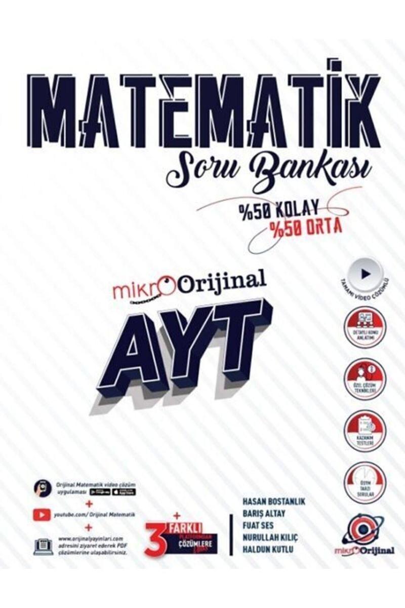 Orijinal Yayınları Mikro Ayt Matematik Soru Bankası