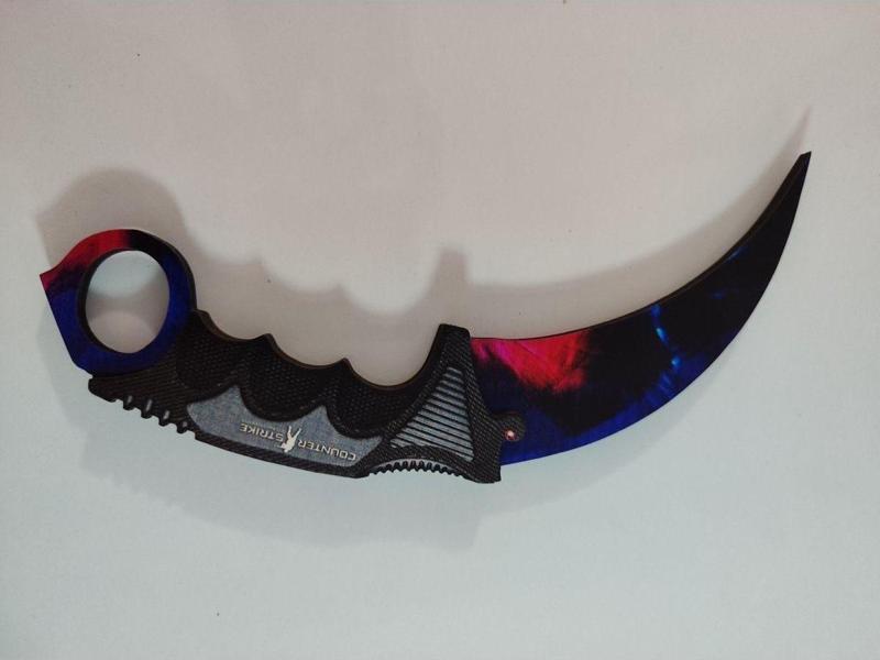 Ahşap Cs-Go Fade Case Karambit