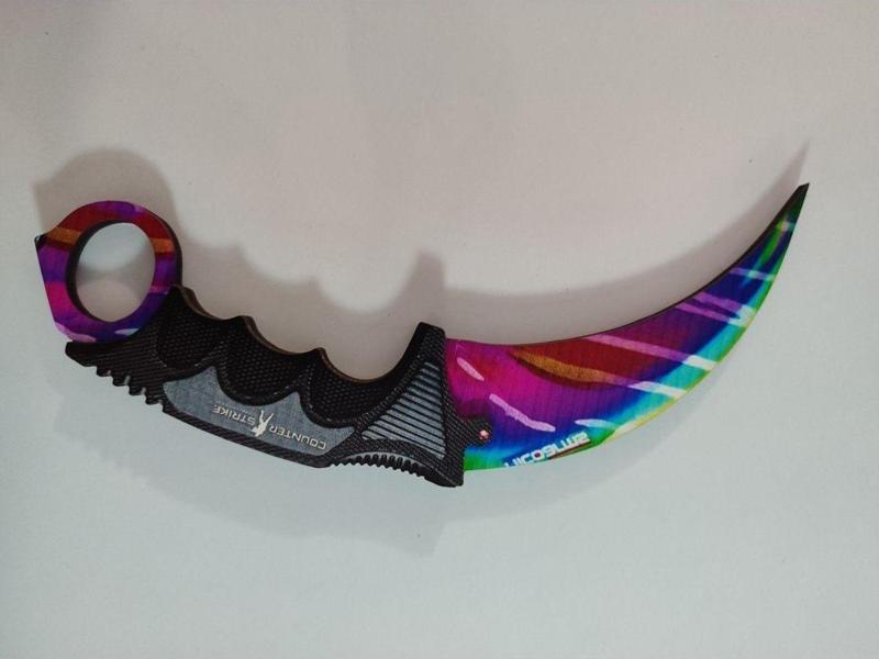 Ahşap Cs-Go Smoke 17 Karambit