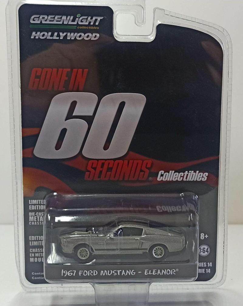 1:64 1967 Ford Shelby Eleanor 60 Saniye