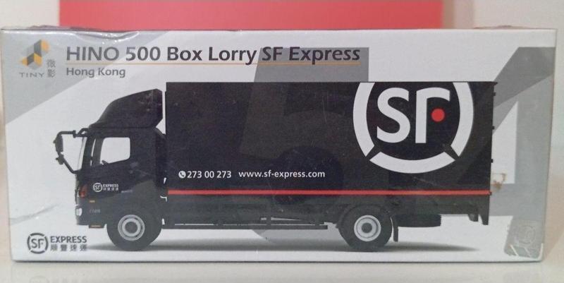 Hino 1:64 500Box Lorry Sf Express Kamyon (8 Cm Uzunluğunda