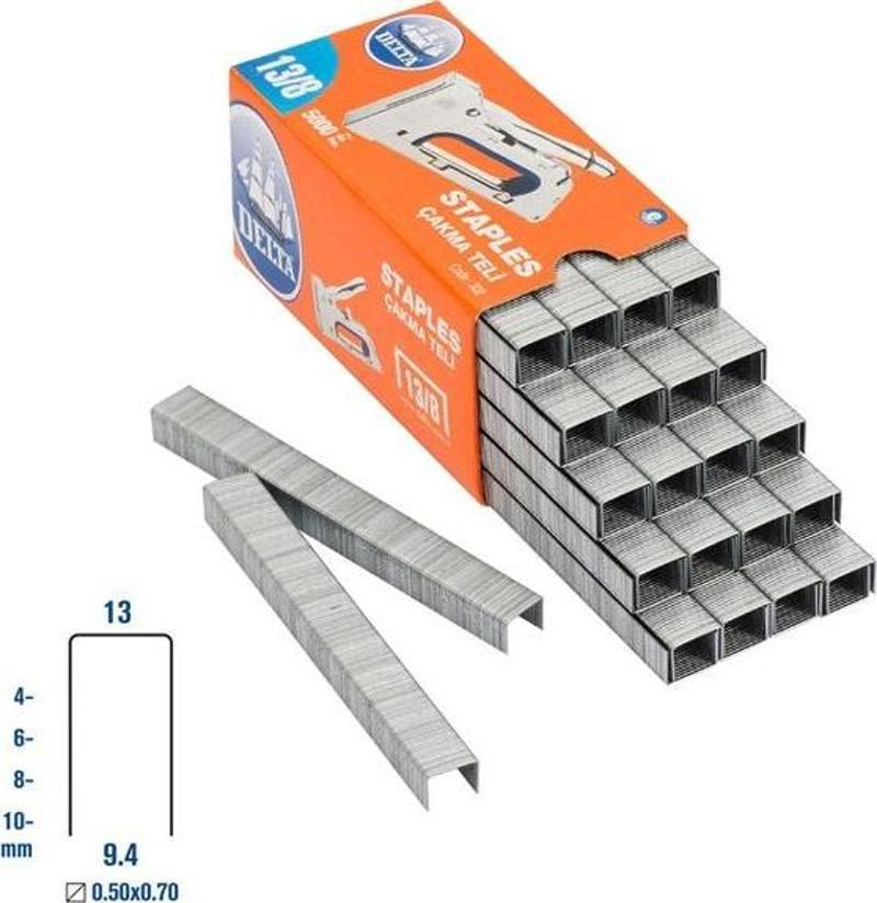 Delta 13/6 Zımba Teli 5000 Adet