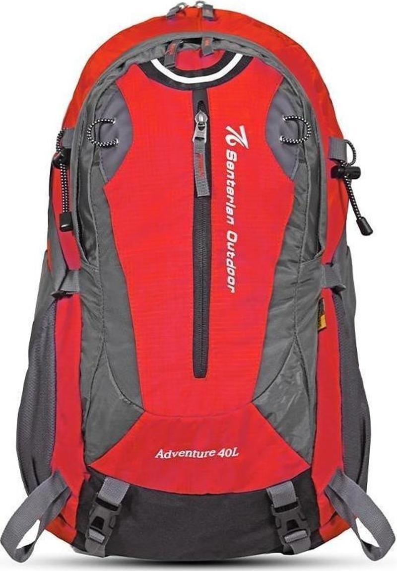 ADEL BACKPACK 40 LİTRE SIRT ÇANTASI KIRMIIZI