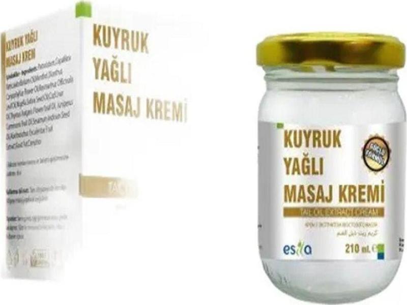 Kuyruk Yağı Bamya Tohumu Yağlı Masaj Kremi 210 Ml