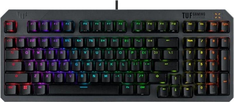 Tuf Gaming K3 Rd/Tr Gen Ii Red Switch Kablolu Türkçe Rgb Optik Mekanik Gaming Klavye