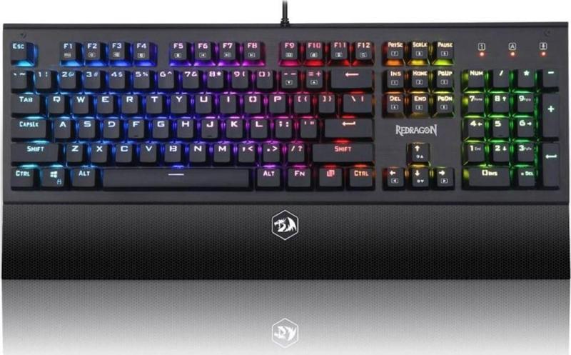 Aryaman K569Rgb Red Switch Mekanik Türkçe Kablolu Gaming Klavye