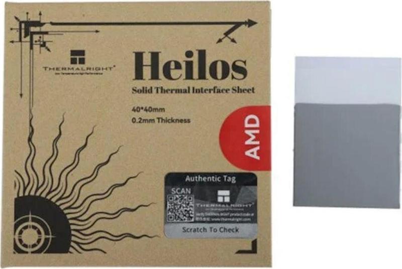 Thermalright Heilos 40X40X0.2Mm Katı Termal Amd Arayüz Kiti