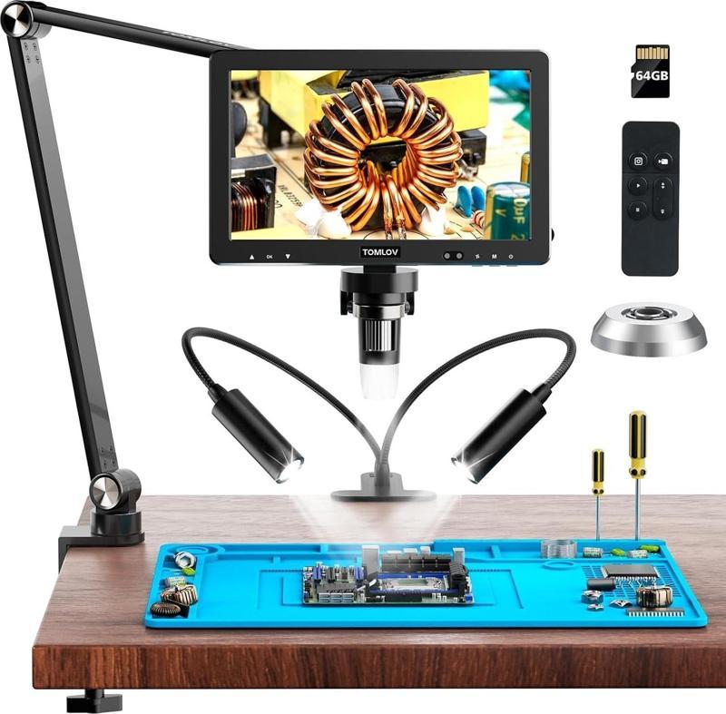 DM9 Max Flex 10.1 Inc HD IPS Esnek Kol Dijital Mikroskop 20MP