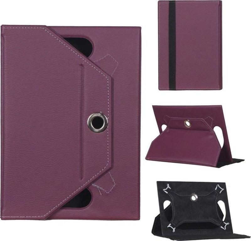 Türk Tablet  Vorcom Quartz Lite Universal Standlı Tablet Kılıfı Mor