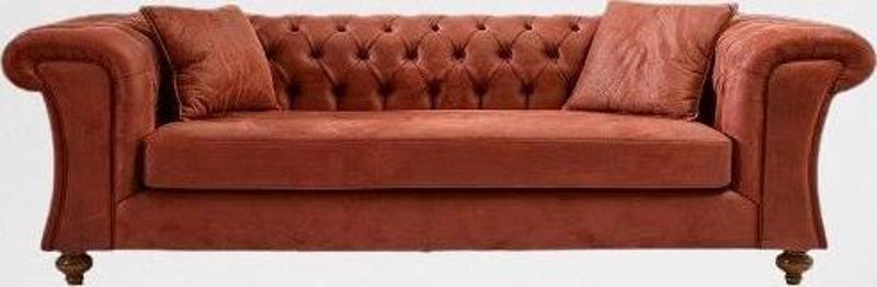 Zus311 CHESTER Koltuk Model 90485 Kanepe Ahşap Kayın Ayak Modern Sofa El Yapım