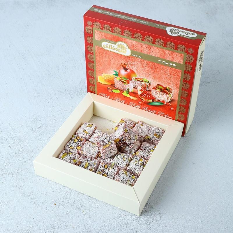 Narlı Ballı Duble Fıstıklı Lokum 400 Gr.
