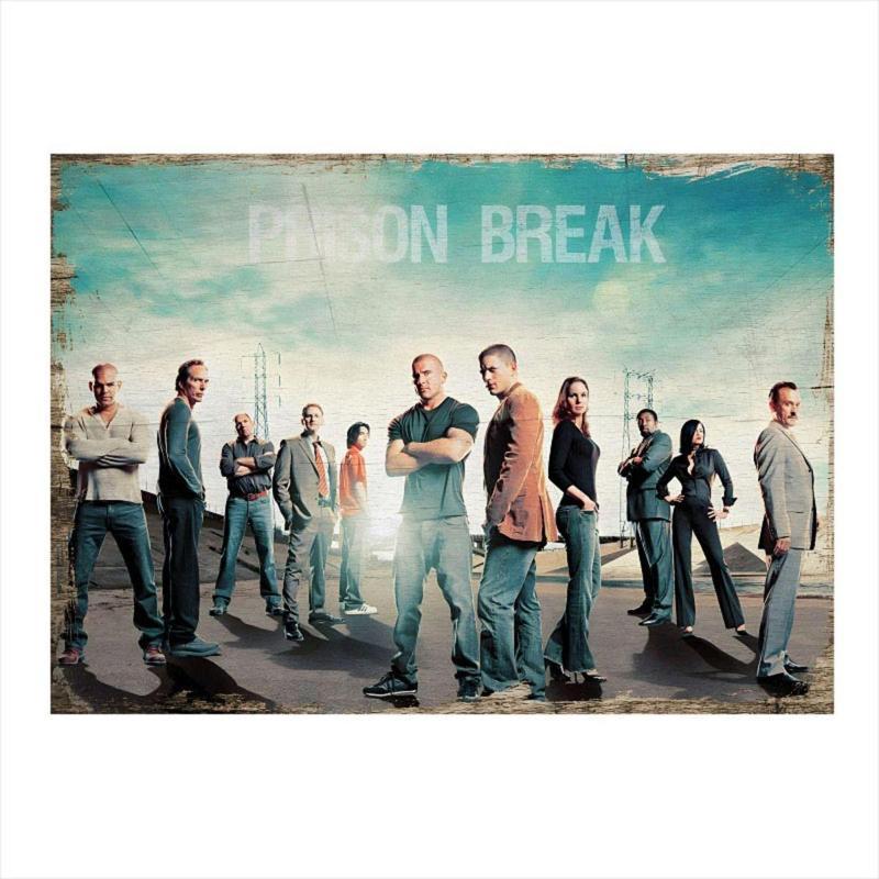 Prison Break Art Mdf Poster 35Cm X50Cm
